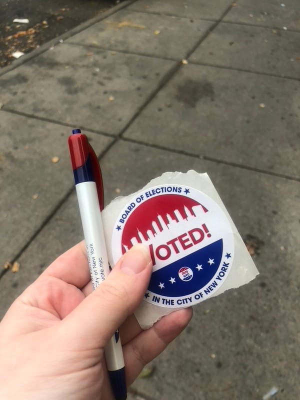 #127 - Good morning! Have you voted in your local election today?